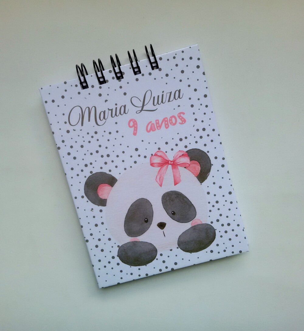 Bloquinho 10x15 Capa Dura Personalizado - 10 unidades
