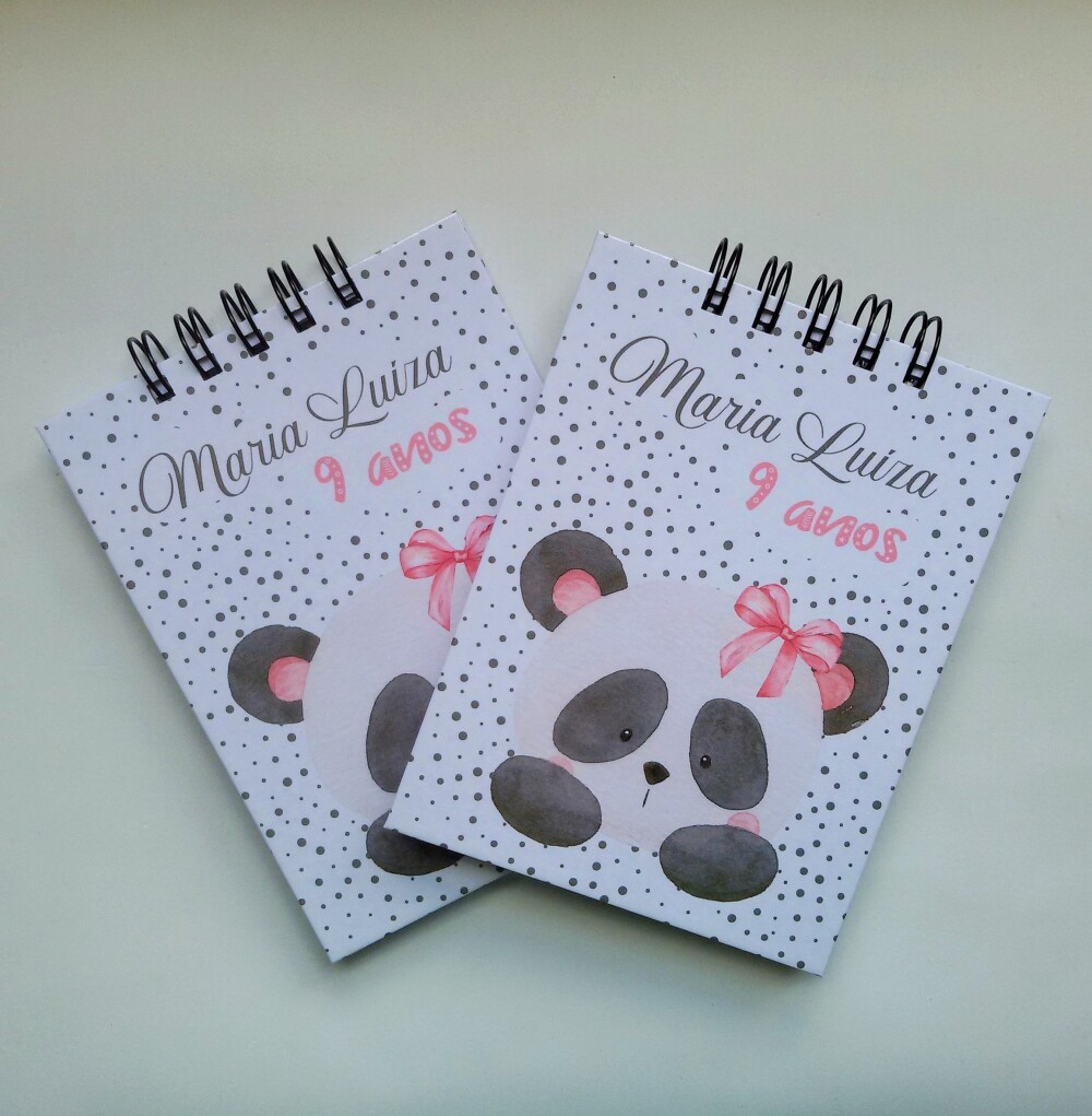 Bloquinho 10x15 Capa Dura Personalizado - 10 unidades