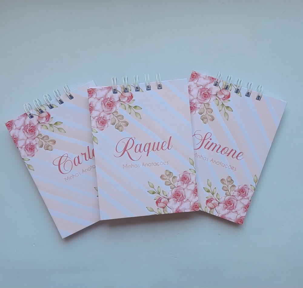 Bloquinho 10x15  Personalizado - 05 unidades