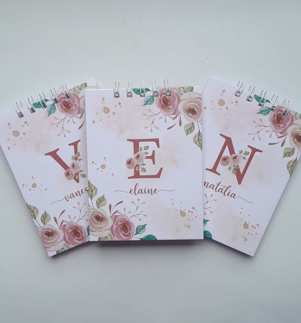Bloquinho 10x15  Personalizado - 05 unidades