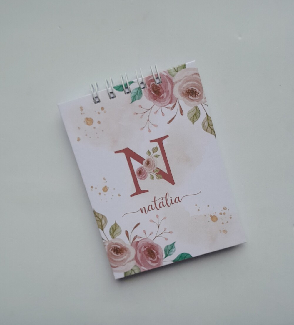 Bloquinho 10x15  Personalizado - 05 unidades