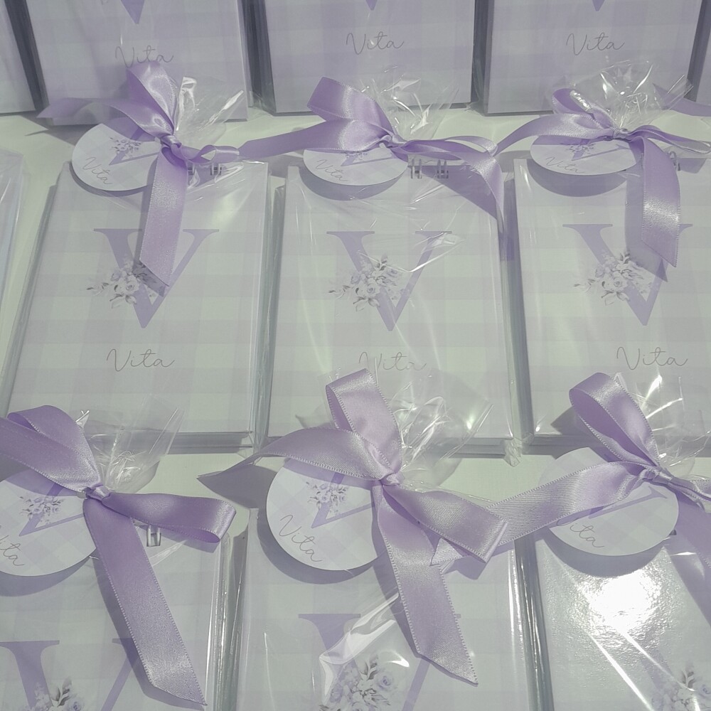 Bloquinho 10x15 Personalizado Maternidade/Aniv - 50 unidades