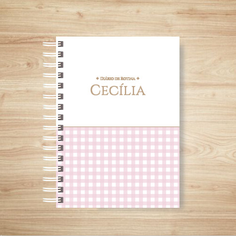Diário de Rotina do Bebê Personalizado