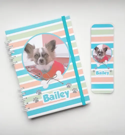 Caderneta Pet Cachorro Personalizada