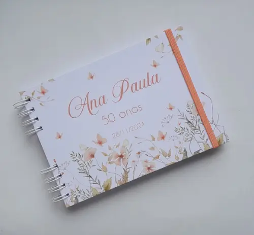 Caderno de Mensagens Aniversário
