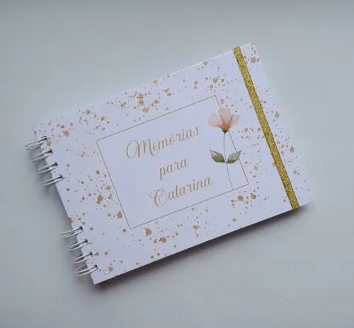Caderno de Mensagens Chá de Bebê