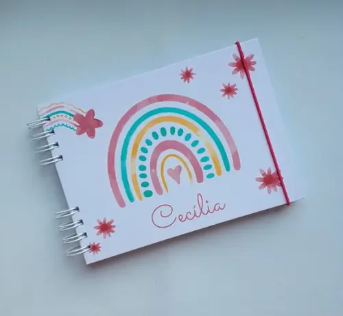 Caderno de Mensagens Chá de Bebê - Escolha a Capa