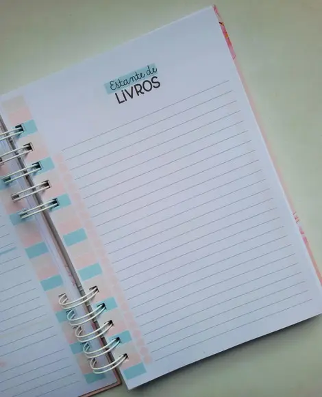 Caderno/diário de Leituras A5 - Escolha a Capa