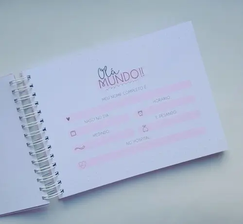 Kit Livro do Bebê G+ Caderneta de Saúde+ Mini Porta Docs