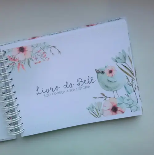 Livro do Bebê Grande Personalizado(19x25cm)