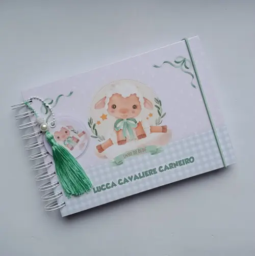 Livro do Bebê A5 Personalizado