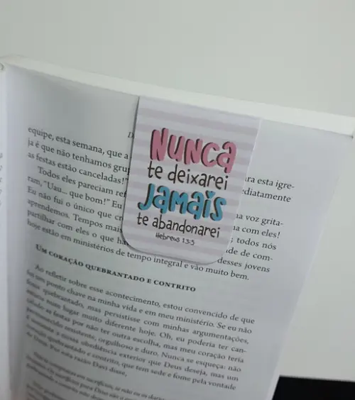 Marca Página Magnético - Cartela 03 Unid - Frases
