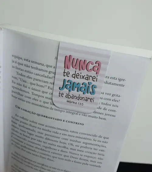 Marca Página Magnético - Cartela 03 Unidades - Floresça 2