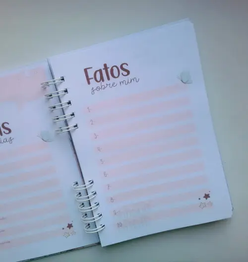 Meu Querido Diário Infantil Personalizado