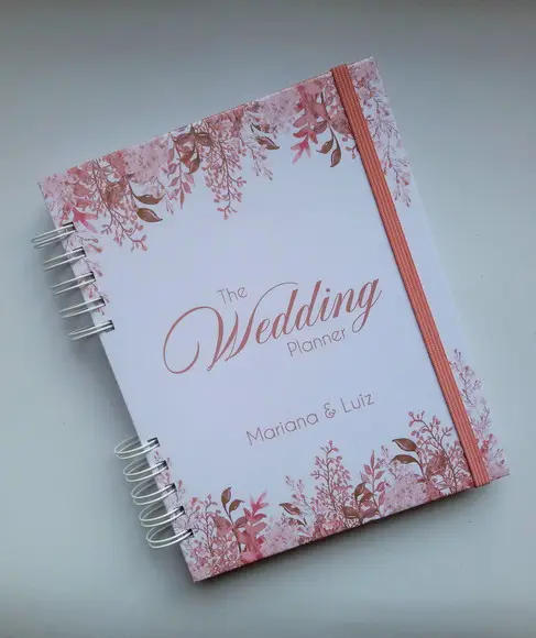 Planner da Noiva Personalizado c/ Divisórias - Escolha a Capa