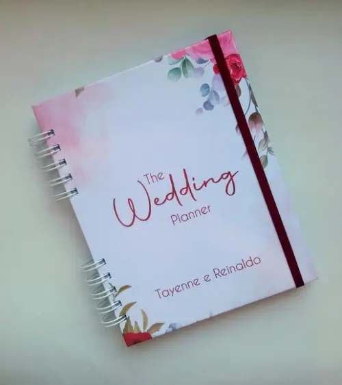 Planner da Noiva Personalizado c/ Divisórias - Escolha a Capa