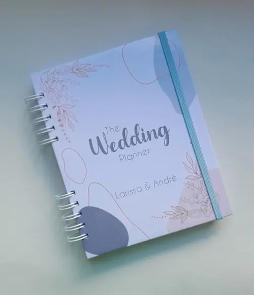 Planner da Noiva Personalizado c/ Divisórias - Escolha a Capa