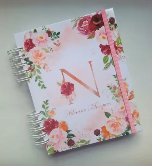 Planner Pessoal Permanente + Divisórias c/ Abas