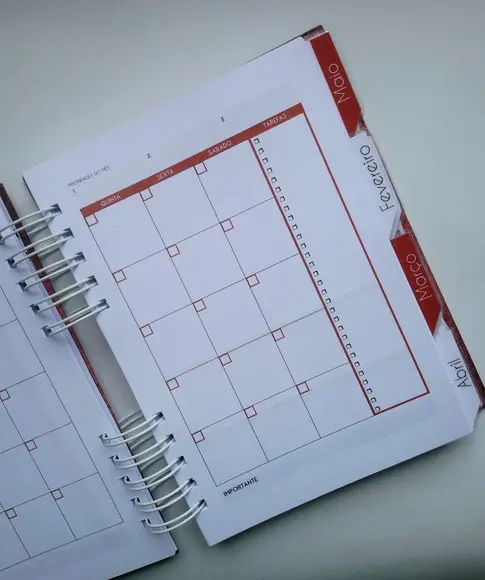 Planner Jurídico Permanente + Divisórias c/ Abas