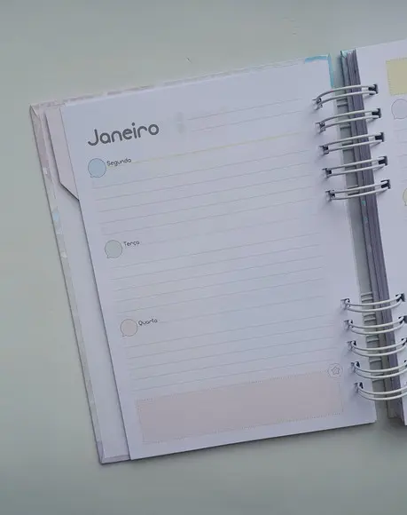 Planner Teen Permanente + Divisórias c/ Abas