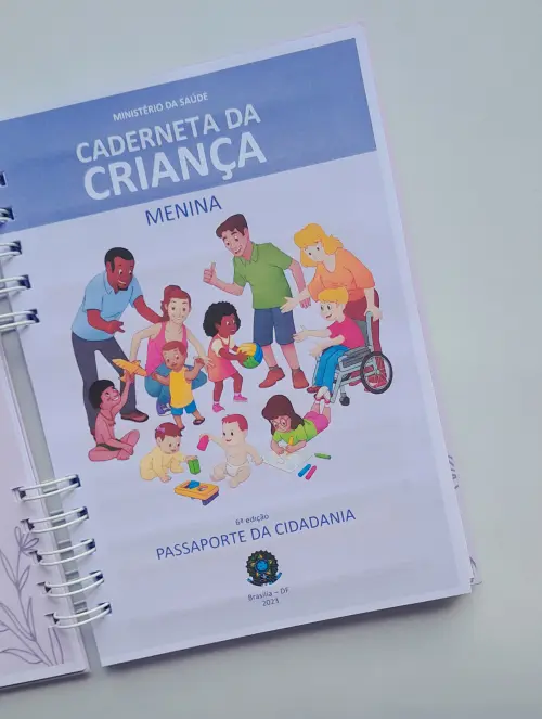 Caderneta de Saúde do Bebê Personalizada