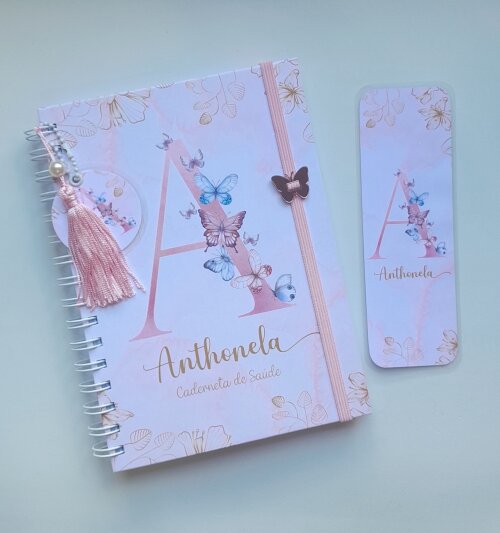 Caderneta de Saúde Vacinas Personalizada - Escolha a Capa