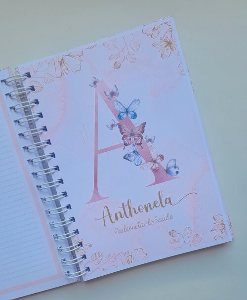 Caderneta de Saúde Vacinas Personalizada - Escolha a Capa