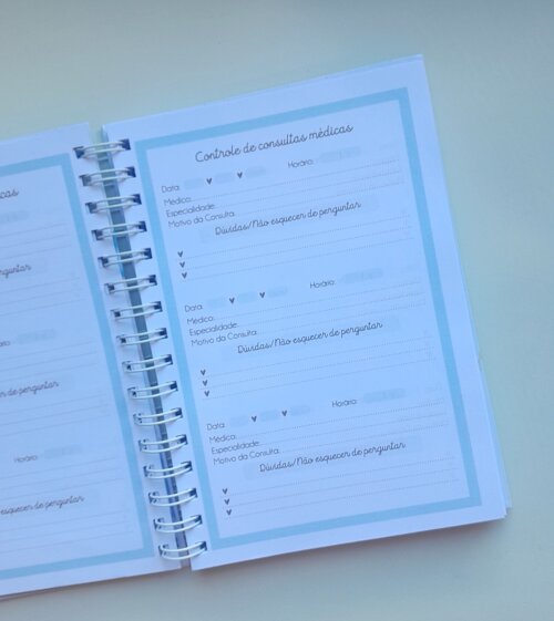Caderneta de Saúde Vacinas Personalizada - Escolha a Capa