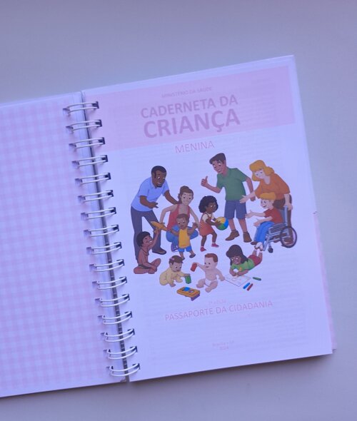 Caderneta de Saúde do Bebê Personalizada
