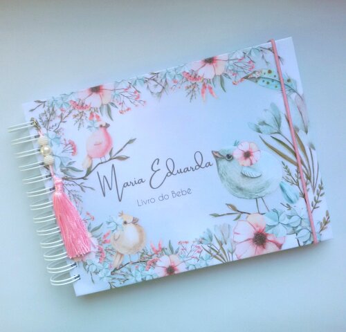 Livro do Bebê Grande Personalizado(19x25cm)