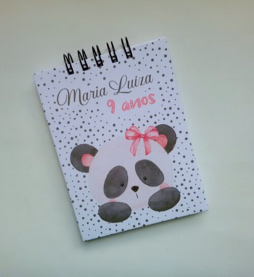 Bloquinho 10x15 Capa Dura Personalizado - 10 unidades