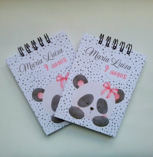 Bloquinho 10x15 Capa Dura Personalizado - 10 unidades