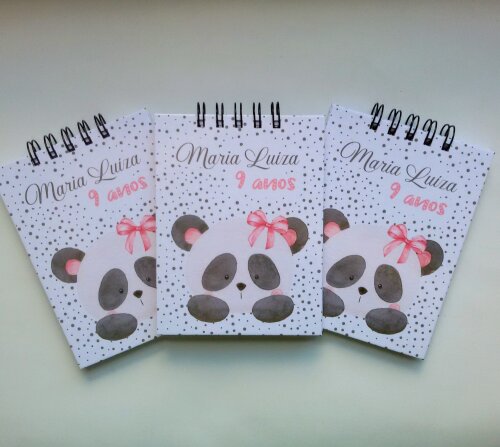 Bloquinho 10x15 Capa Dura Personalizado - 10 unidades