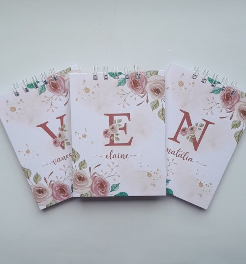 Bloquinho 10x15  Personalizado - 05 unidades