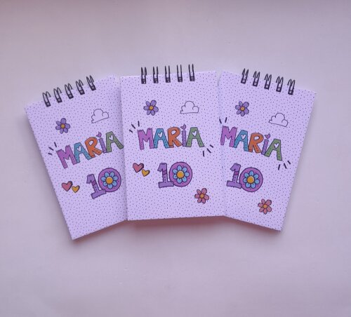 Bloquinho 10x15 Personalizado Aniversário - 20 unidades