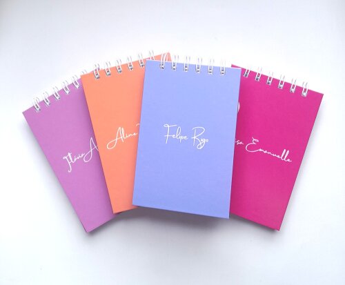 Bloquinho 10x15  Personalizado - 05 unidades