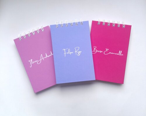 Bloquinho 10x15  Personalizado - 05 unidades