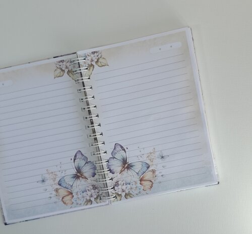 Caderno A5 Pautado 100 Folhas Personalizado - Escolha Capa