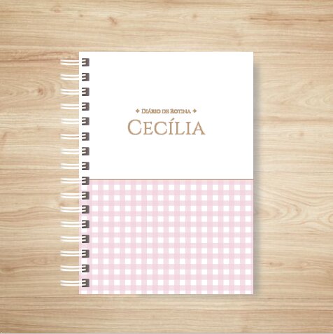 Diário de Rotina do Bebê Personalizado