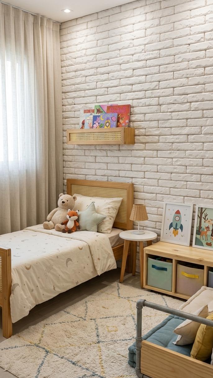 Prateleira com Palhinha Indiana Madeira Nobre de Tauari 60cm