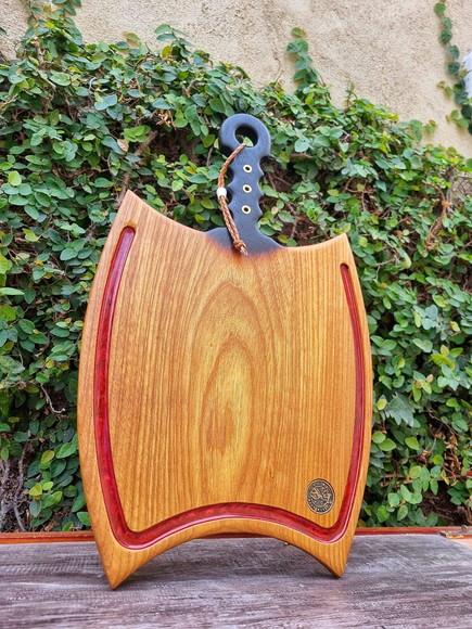 Tábua de Corte Axe Viking Thor Madeira Nobre de Tauari