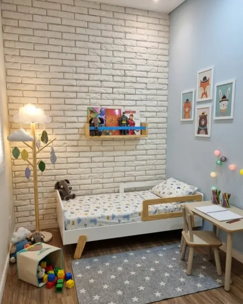 Prateleira de Livros Madeira Maciça Pinus Montessori