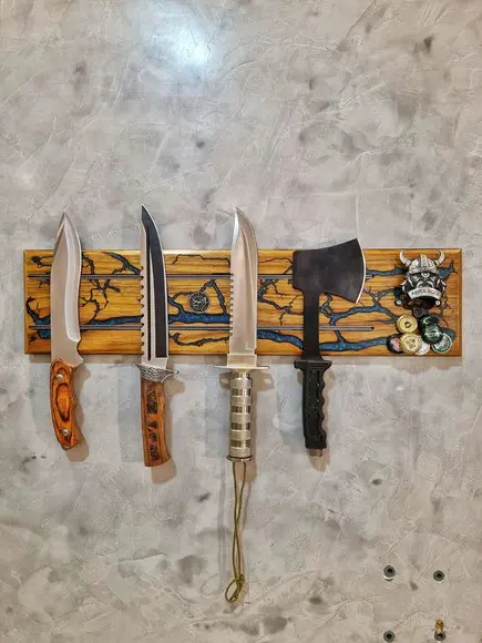 Holder Magnético de Facas e Abridor Magnético de Garrafas