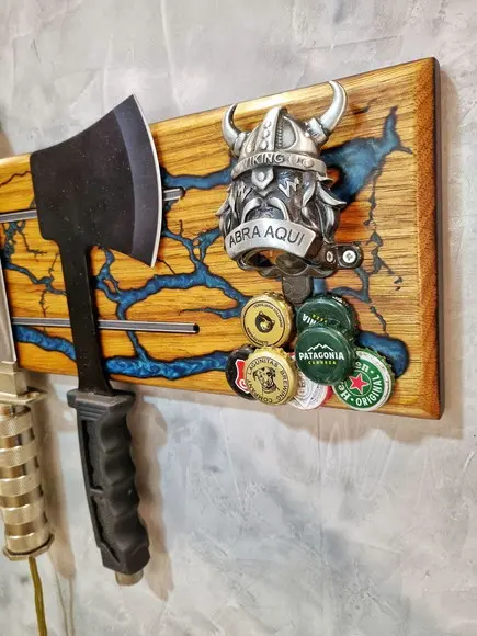 Holder Magnético de Facas e Abridor Magnético de Garrafas