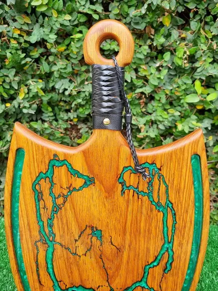 Tábua de Corte Axe Viking Thor Edition Madeira Nobre Tauari