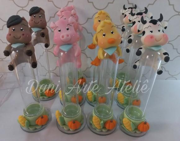 Tubetes Fazendinha