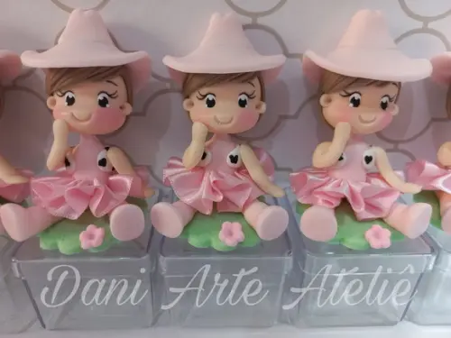 Caixinhas Fazendeira Rosa