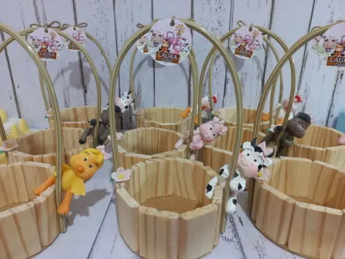 Cesta Fazendinha Personalizadas