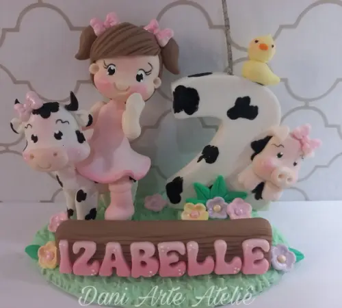Topo de Bolo Fazendinha