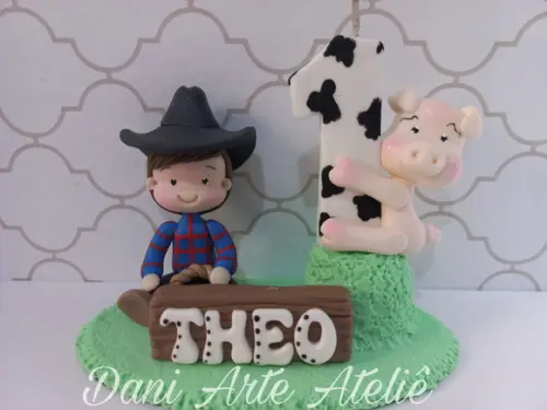 Topo de Bolo Fazendinha